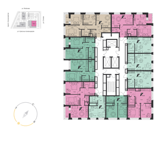 53,5 м², 2-комнатная квартира 13 300 000 ₽ - изображение 82