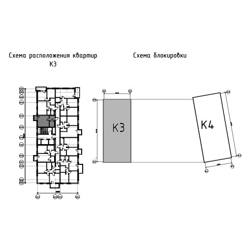 Варианты планировок ЖК «Счастье в Казани» - планировка 5