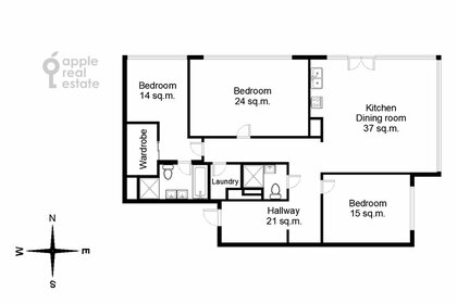 Квартира 130 м², 4-комнатная - изображение 1