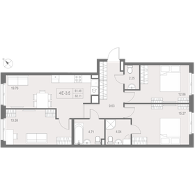 77,3 м², 3-комнатная квартира 18 950 024 ₽ - изображение 113