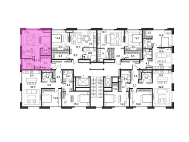 200 м², 6-комнатная квартира 79 000 000 ₽ - изображение 137