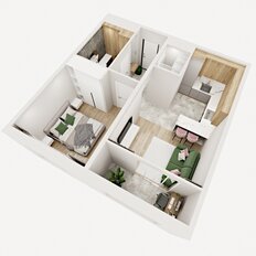Квартира 41,1 м², 1-комнатная - изображение 3