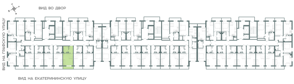 24,4 м², квартира-студия 4 250 000 ₽ - изображение 133
