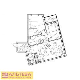 Квартира 82,2 м², 2-комнатная - изображение 1