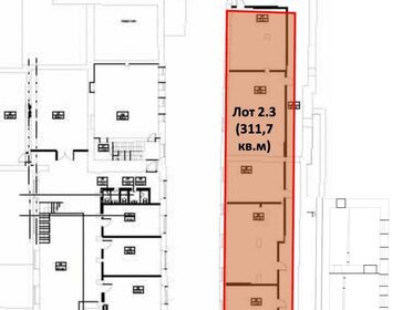 311,7 м², торговое помещение 571 450 ₽ в месяц - изображение 4