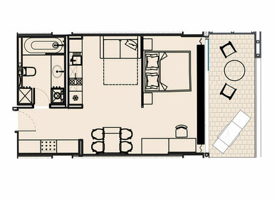 54,6 м², 1-комнатные апартаменты 76 440 000 ₽ - изображение 32