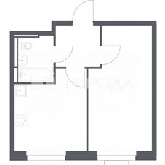 Квартира 37,6 м², 1-комнатная - изображение 1