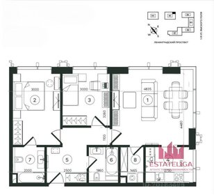 69 м², 2-комнатные апартаменты 39 500 000 ₽ - изображение 16