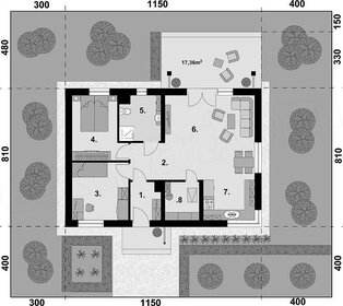 65,5 м² дом, 6,2 сотки участок 12 000 000 ₽ - изображение 69