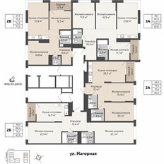 Квартира 91,1 м², 2-комнатная - изображение 3