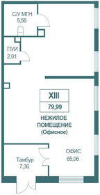 75,3 м², помещение свободного назначения 21 837 000 ₽ - изображение 57