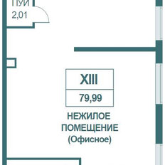 80 м², помещение свободного назначения - изображение 1