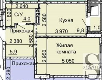 32,8 м², 2-комнатные апартаменты 3 017 600 ₽ - изображение 79