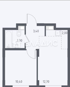 Квартира 32 м², 1-комнатные - изображение 1