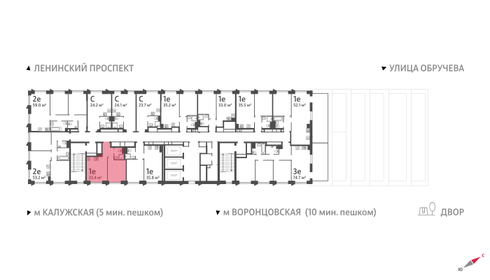 33,4 м², 1-комнатная квартира 20 690 264 ₽ - изображение 29