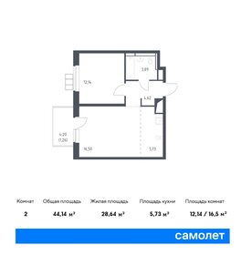 47 м², 1-комнатная квартира 11 500 000 ₽ - изображение 10