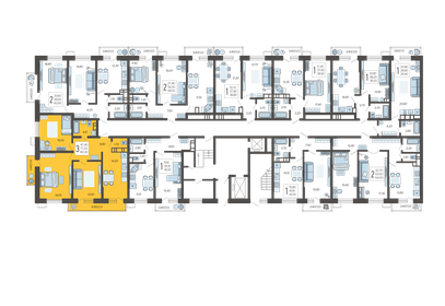 80,3 м², 3-комнатная квартира 10 655 810 ₽ - изображение 28