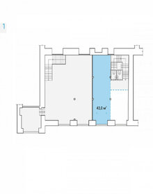 42 м², помещение свободного назначения - изображение 3