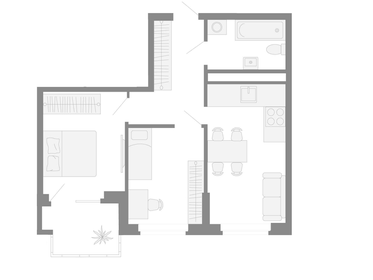 49,4 м², 2-комнатная квартира 7 254 143 ₽ - изображение 18