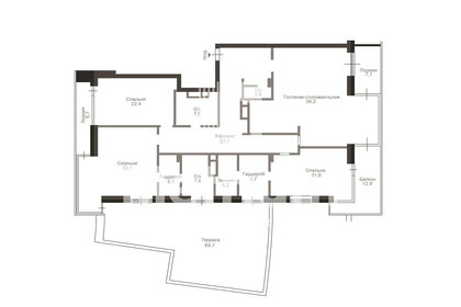 Квартира 238,3 м², 5-комнатная - изображение 2