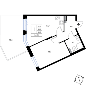 29 м², 1-комнатная квартира 5 150 000 ₽ - изображение 89