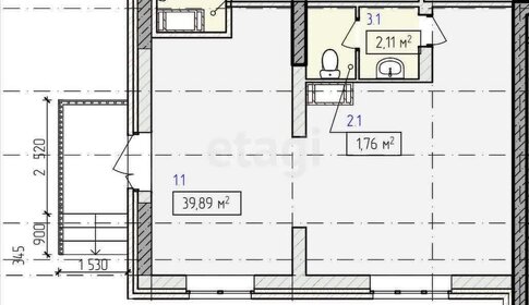 43,8 м², помещение свободного назначения - изображение 5