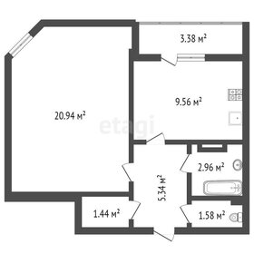 40 м², 1-комнатная квартира 4 975 000 ₽ - изображение 40