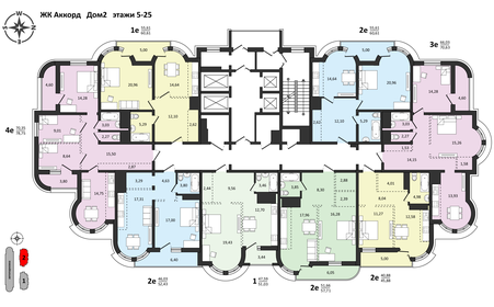 Квартира 78,8 м², 4-комнатная - изображение 2