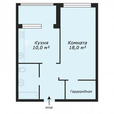 Квартира 39 м², 1-комнатная - изображение 1