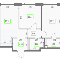 Квартира 66,2 м², 2-комнатная - изображение 2