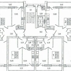 Квартира 66,6 м², 2-комнатная - изображение 2