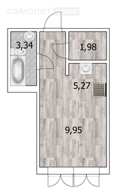 Квартира 23,2 м², студия - изображение 1