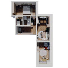 Квартира 65,2 м², 2-комнатная - изображение 2