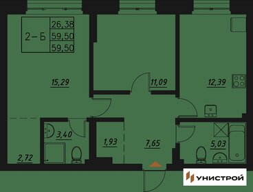 58 м², 2-комнатная квартира 10 500 000 ₽ - изображение 79