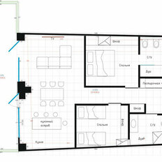 Квартира 103 м², студия - изображение 5