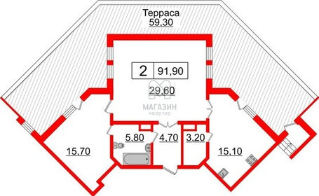 Купить квартиру с парковкой у метро Чёрная речка (синяя ветка) в Санкт-Петербурге и ЛО - изображение 35