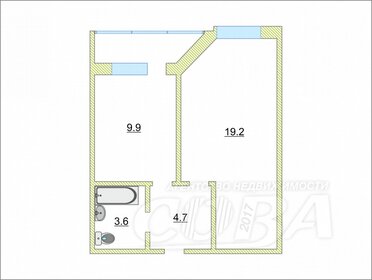 Квартира 37 м², 1-комнатная - изображение 1