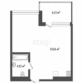 48 м², апартаменты-студия 12 750 000 ₽ - изображение 42