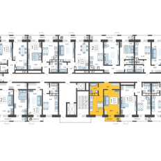 Квартира 42,1 м², 1-комнатная - изображение 2