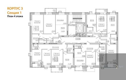 53 м², 1-комнатная квартира 6 670 312 ₽ - изображение 27