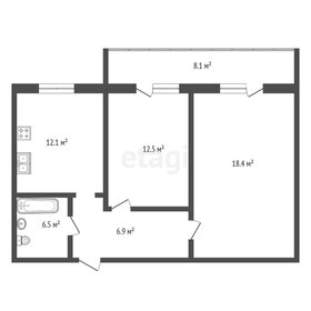 50,3 м², 2-комнатная квартира 5 499 000 ₽ - изображение 21