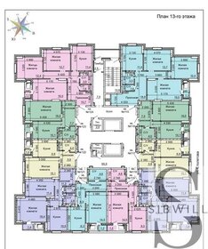 32 м², 1-комнатная квартира 3 100 000 ₽ - изображение 72
