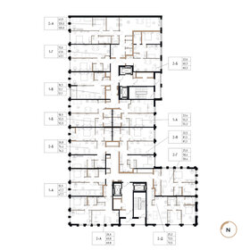 57,3 м², 2-комнатная квартира 9 168 000 ₽ - изображение 12