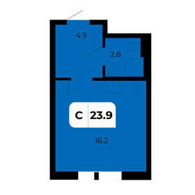 26 м², квартира-студия 2 850 000 ₽ - изображение 26