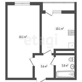 36,6 м², 1-комнатная квартира 3 420 000 ₽ - изображение 16