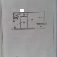 Квартира 57 м², 3-комнатная - изображение 3