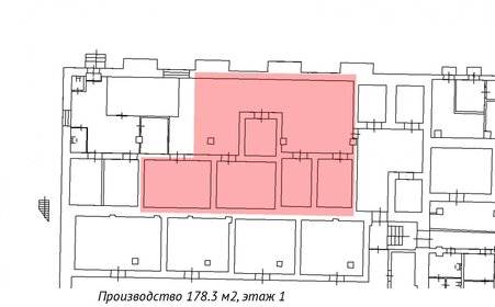 195,4 м², производственное помещение 187 584 ₽ в месяц - изображение 55