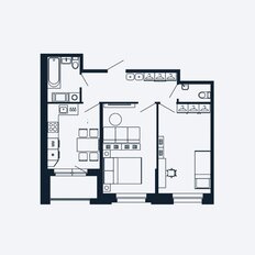 Квартира 53,3 м², 2-комнатная - изображение 3