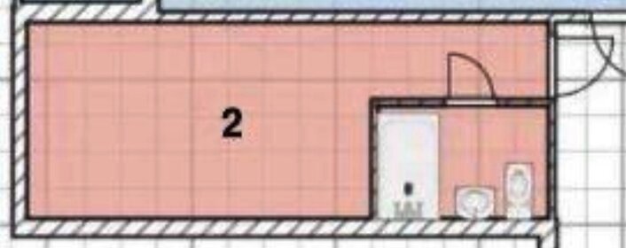 Квартира 21 м², студия - изображение 1