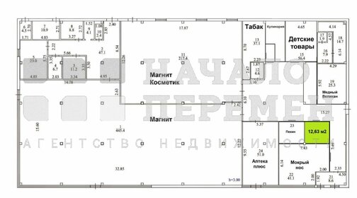 12,5 м², торговое помещение - изображение 5